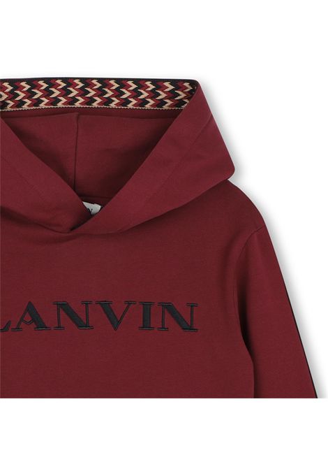Felpa con cappuccio LANVIN KIDS | N30423955